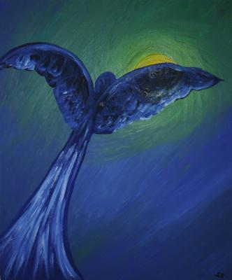 Engel blau - Stefanie Lange - Array auf Array - Array - Array