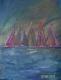 Segel Regatta - Emmi Huehne - Acryl auf Leinwand - Sonstiges - Klassisch Segel Regatta - Emmi Huehne - Acryl auf Leinwand - Sonstiges - Klassisch