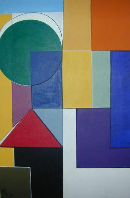 Farbige Flächen-1 - Michael Völlings - Array auf Array - Array - Array Farbige Flächen-1 - Michael Völlings - Array auf Array - Array - Array