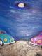 VW - Käfer - Roswitha & Ottfried - Yvonne Schmied - Acryl-Ãl auf Leinwand - Autos-Himmel-Wolken - Klassisch-Realismus VW - Käfer - Roswitha & Ottfried - Yvonne Schmied - Acryl-Ãl auf Leinwand - Autos-Himmel-Wolken - Klassisch-Realismus