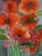 Mohnblumen--- - Dagmar Rasper - Aquarell auf Papier - Stillleben-Mohn - Impressionismus Mohnblumen--- - Dagmar Rasper - Aquarell auf Papier - Stillleben-Mohn - Impressionismus