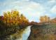 Herbstlandschaft - Heiner Höppner - Ãl auf Leinwand - Landschaft - Klassisch Herbstlandschaft - Heiner Höppner - Ãl auf Leinwand - Landschaft - Klassisch