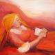 Schlafende mit Buch--- - ingrid wenz-gahler - Acryl auf Leinwand - Sonstiges - Gegenständlich Schlafende mit Buch--- - ingrid wenz-gahler - Acryl auf Leinwand - Sonstiges - Gegenständlich