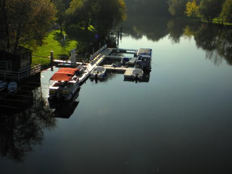 Abendstille auf der Saale - Wolfgang Bergter - Array auf Array - Array - Abendstille auf der Saale - Wolfgang Bergter - Array auf Array - Array -