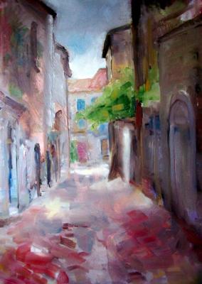 Gasse in Uzes - Ellen Fasthuber-Huemer - Array auf Array - Array - Array Gasse in Uzes - Ellen Fasthuber-Huemer - Array auf Array - Array - Array