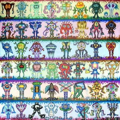 Variations of backsides Nr.3 - Mashikus - auf - Array - Variations of backsides Nr.3 - Mashikus - auf - Array -