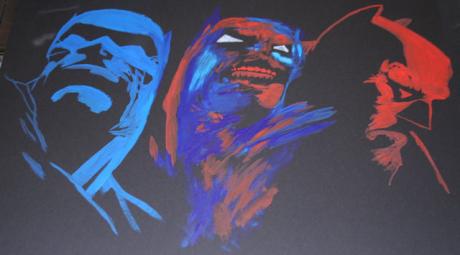 Batman in Blau und Rot - R.Lechner - Array auf Array - Array - Batman in Blau und Rot - R.Lechner - Array auf Array - Array -