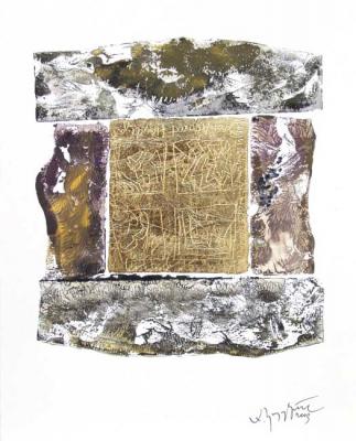 Einzigartige Monotypie 05 - Ararat Haydeyan - auf - Array - Einzigartige Monotypie 05 - Ararat Haydeyan - auf - Array -