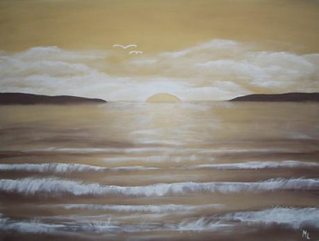 Sonnenuntergang - monika - Array auf Array - Array - Sonnenuntergang - monika - Array auf Array - Array -