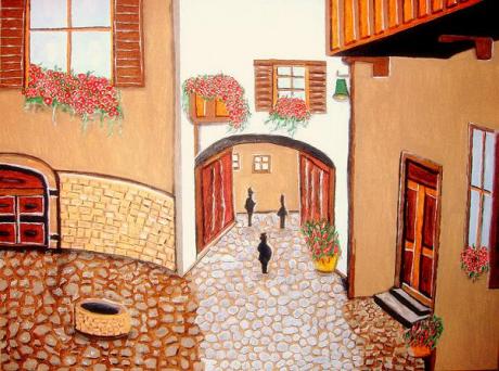 Erinnerung, Gemälde in Acryl - Mamu Art - auf - Array - Erinnerung, Gemälde in Acryl - Mamu Art - auf - Array -