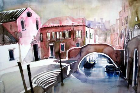 Venedig, Campo Piovan - Johann Pickl - Array auf Array - Array - Venedig, Campo Piovan - Johann Pickl - Array auf Array - Array -