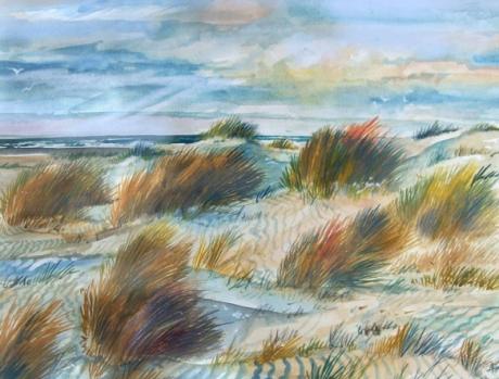 Dünenlandschaft - Wolfgang Archibald Nagl - Array auf Array - Array - 