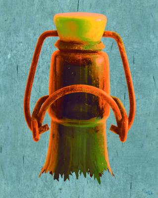 Bierflasche; limitierte Edition - fernand Reiter - auf - Array - Bierflasche; limitierte Edition - fernand Reiter - auf - Array -