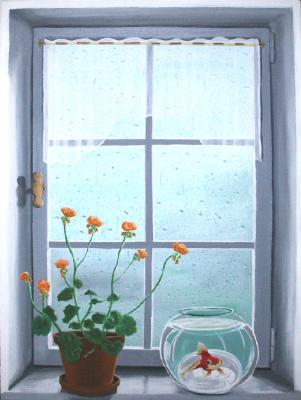 Fenster an Goldfisch - Wolfgang Mueller - Array auf Array - Array - Array Fenster an Goldfisch - Wolfgang Mueller - Array auf Array - Array - Array