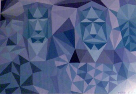 Masken, türkis - Corinna Bucknor - Array auf Array - Array - Array Masken, türkis - Corinna Bucknor - Array auf Array - Array - Array