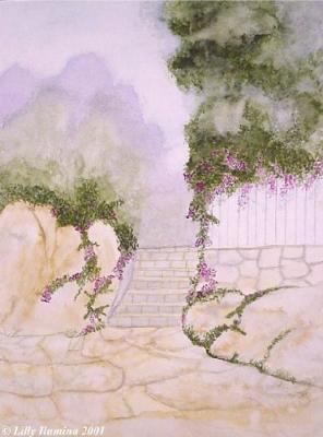 Die Treppe (1991) von Lilly Ilumina - Lilly Ilumina - Array auf Array - Array - Die Treppe (1991) von Lilly Ilumina - Lilly Ilumina - Array auf Array - Array -