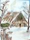 Scheune im Winter, Nr. A020, 03/2002, Eva Goerlich - Eva Goerlich - Aquarell auf Papier - Sonstiges-Winter - Scheune im Winter, Nr. A020, 03/2002, Eva Goerlich - Eva Goerlich - Aquarell auf Papier - Sonstiges-Winter -