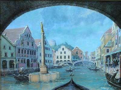 Canale Grande Kehlheim-Angerer der Ältere- - . Angerer der Ältere - auf - Array - Canale Grande Kehlheim-Angerer der Ältere- - . Angerer der Ältere - auf - Array -