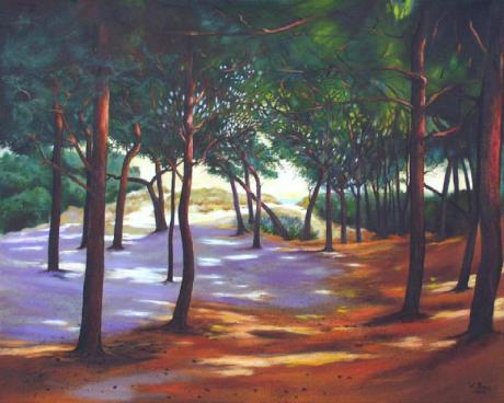 Kiefernsommerwald - Wolfgang Rose - auf - Array - Kiefernsommerwald - Wolfgang Rose - auf - Array -