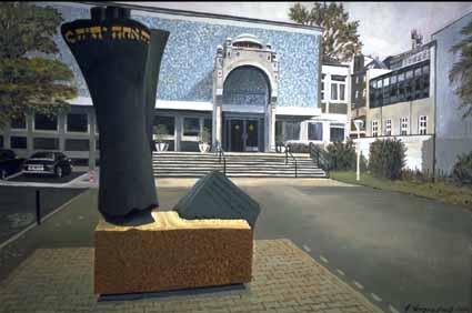 Jüdisches Gemeindezentrum (1994) -Heinz Sterzenbac - Heinz Sterzenbach - Array auf Array - Array - Jüdisches Gemeindezentrum (1994) -Heinz Sterzenbac - Heinz Sterzenbach - Array auf Array - Array -