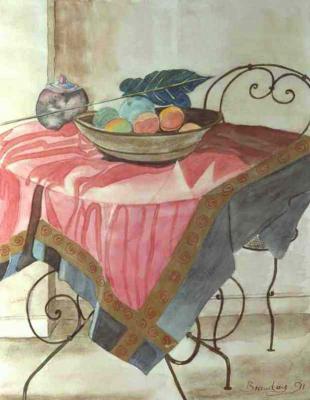 Tisch (1991) - Bergit Brandau - Brandau-Art - Array auf Array - Array - Tisch (1991) - Bergit Brandau - Brandau-Art - Array auf Array - Array -