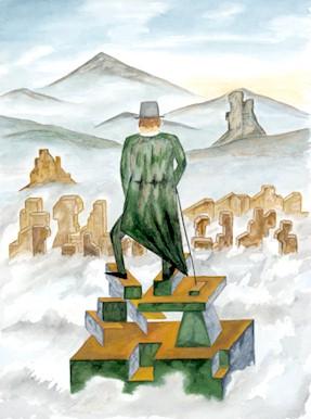 Wanderer über dem Nebelmeer (2000) GeoArt - Sigurd Schönherr Kunstgarage.com - Array auf Array - Array - Wanderer über dem Nebelmeer (2000) GeoArt - Sigurd Schönherr Kunstgarage.com - Array auf Array - Array -