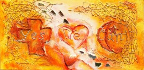 Yes we can - Sigurd Schönherr Kunstgarage.com - auf Array - Array - Yes we can - Sigurd Schönherr Kunstgarage.com - auf Array - Array -