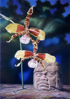 Orchidee V (2002) Roland Heyder - Roland Heyder - Array auf Array - Array - Orchidee V (2002) Roland Heyder - Roland Heyder - Array auf Array - Array -