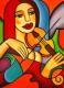Mädchen mit Geige (2001) Ekaterina Moré - Ekaterina Moré - Acryl auf Leinwand - Sonstiges-Mädchen - Mädchen mit Geige (2001) Ekaterina Moré - Ekaterina Moré - Acryl auf Leinwand - Sonstiges-Mädchen -