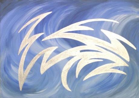 Abstract Paintings 2004 No.2 (blue) Kristin S. - Kristin S. - Array auf Array - Array - Abstract Paintings 2004 No.2 (blue) Kristin S. - Kristin S. - Array auf Array - Array -