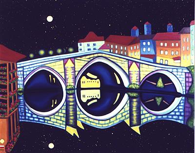 Vollmond über Espalion (2001) Pèro (Peter Roth) - Pero - Array auf Array - Array - Vollmond über Espalion (2001) Pèro (Peter Roth) - Pero - Array auf Array - Array -