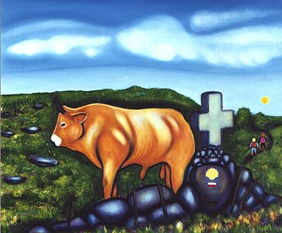 Pilgerkreuz im Aubrac (2001) Pèro (Peter Roth) - Pero - Array auf Array - Array - Pilgerkreuz im Aubrac (2001) Pèro (Peter Roth) - Pero - Array auf Array - Array -