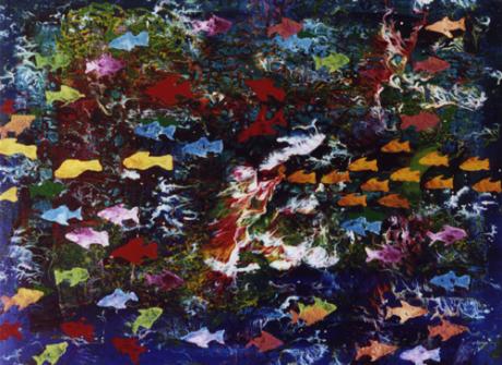 Meeres-Symphonie 89-03, 2003, Pèro - Pero - Array auf Array - Array - Meeres-Symphonie 89-03, 2003, Pèro - Pero - Array auf Array - Array -