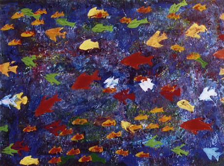 Meeres-Symphonie 89-04, 2003, Pèro - Pero - Array auf Array - Array - Meeres-Symphonie 89-04, 2003, Pèro - Pero - Array auf Array - Array -