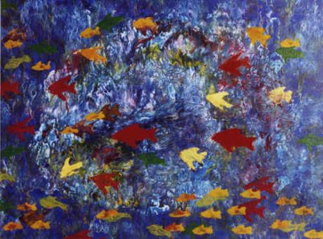 Meeres-Symphonie 89-07, 2003, Pèro - Pero - Array auf Array - Array - Meeres-Symphonie 89-07, 2003, Pèro - Pero - Array auf Array - Array -