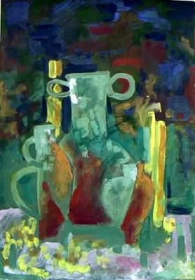 Still life with the candles, 1996, Vitalij Pipo - Vitalij Pipo - Array auf - Array - Still life with the candles, 1996, Vitalij Pipo - Vitalij Pipo - Array auf - Array -