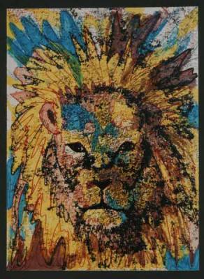 Löwe - Udo Lutz Burkhardt - auf Array - Array - Löwe - Udo Lutz Burkhardt - auf Array - Array -