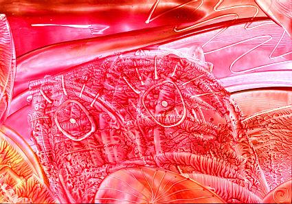 Wesen, Encaustic Nr.13 (2003)-Tan- - Tan - auf Array - Array - Wesen, Encaustic Nr.13 (2003)-Tan- - Tan - auf Array - Array -