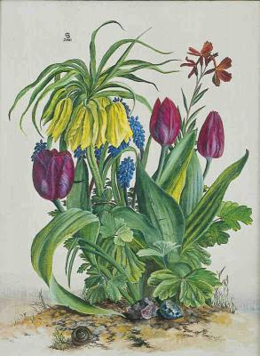 Kleines Blumenstück (2001) Christine Becker - Christine Becker - Array auf Array - Array - Kleines Blumenstück (2001) Christine Becker - Christine Becker - Array auf Array - Array -