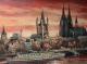 Köln Altstadt Sonenuntergang (2001) Andreas Serema - Andreas Seremak - auf - Sonstiges - Realismus Köln Altstadt Sonenuntergang (2001) Andreas Serema - Andreas Seremak - auf - Sonstiges - Realismus