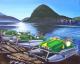 Lago di Lugano (2004) - Dida -  Dida - Acryl auf Leinwand - Sonstiges - 