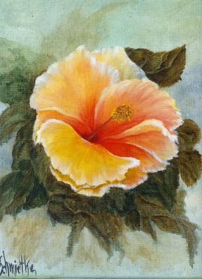 Hibiskus gelb-orange (2005) Angela Schmidtke - Angela Schmidtke - Array auf Array - Array - Hibiskus gelb-orange (2005) Angela Schmidtke - Angela Schmidtke - Array auf Array - Array -