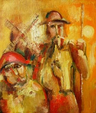 Don Quixote und Sancho Panza 2003 - Vahan Ananyan - Array auf Array - Array - Don Quixote und Sancho Panza 2003 - Vahan Ananyan - Array auf Array - Array -