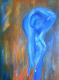 blaue Frau (2003) Martina Heinisch - Martina Heinisch - Acryl auf Leinwand - Sonstiges-Frauen - blaue Frau (2003) Martina Heinisch - Martina Heinisch - Acryl auf Leinwand - Sonstiges-Frauen -
