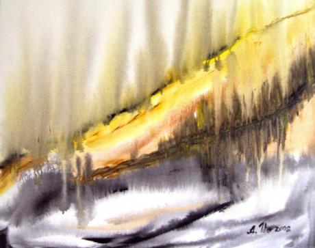 Landschaft, abstrakt (2008) - Agnes Vonhoegen - Array auf Array - Array - Array Landschaft, abstrakt (2008) - Agnes Vonhoegen - Array auf Array - Array - Array