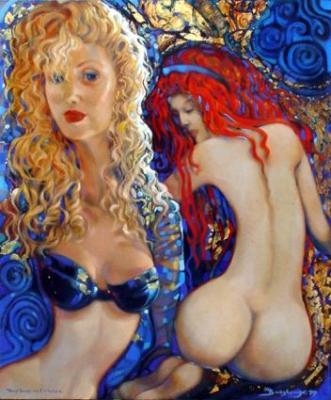 Daphne und Chloe - W. A. di Bolgherese - di Bolgherese - Array auf Array - Array - Daphne und Chloe - W. A. di Bolgherese - di Bolgherese - Array auf Array - Array -