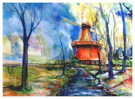 Windmühle (2008) - Werner Meier - Array auf Array - Array - Windmühle (2008) - Werner Meier - Array auf Array - Array -