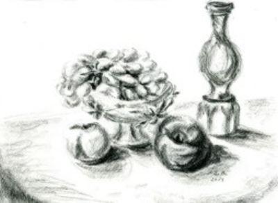 Stilleben mit Trauben, 2004 - Karin Lutter - Array auf - Array - Stilleben mit Trauben, 2004 - Karin Lutter - Array auf - Array -