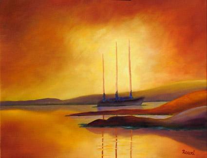 Einsame Bucht - Maler Roevel - Array auf Array - Array - Einsame Bucht - Maler Roevel - Array auf Array - Array -