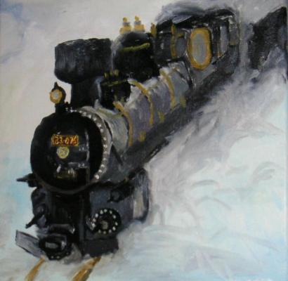 Dampflok im Winter (2005/11) - Reinhard KIKI - auf Array - Array - Dampflok im Winter (2005/11) - Reinhard KIKI - auf Array - Array -